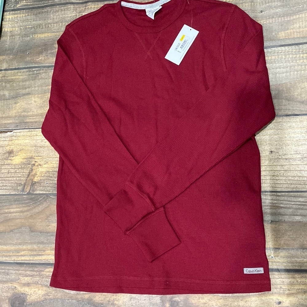 Men’s Calvin Klein sleepwear thermal style top size M